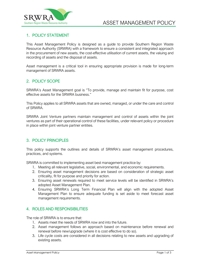Asset Management Policy
